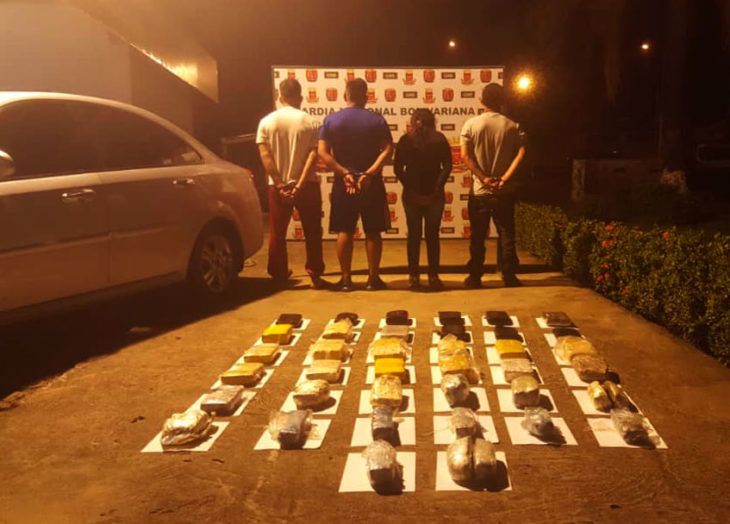 GNB incauta kilos de droga en estado Bolívar