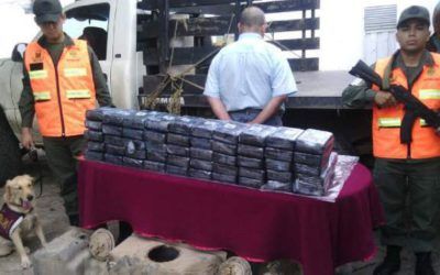 GNB incautó más de 73 kilogramos de cocaína en Lara