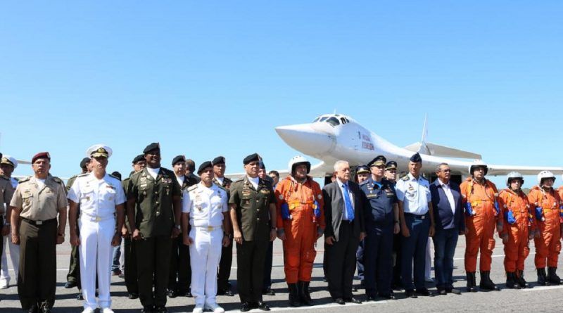 FANB recibió a Fuerza Aérea rusa que participará en vuelos operativos combinados