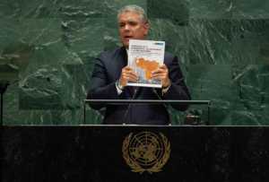 Presidente Duque entregó pruebas que relacionan a la dictadura venezolana con grupos narcoterroristas