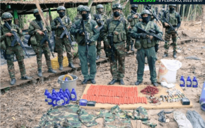 Fanb dice que incauta 5.000 barras de explosivos, pero no habla de muertos ni detenidos en Apure