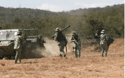 5 mil 400 milicianos participan en ejercicios militares encabezados por Maduro