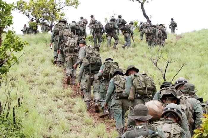Realizan ejercicios militares en el estado Táchira