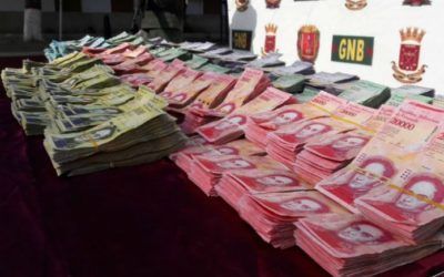 FANB incauta más de 400 millones de bolívares fuertes en efectivo en Anzoátegui