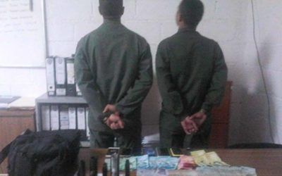 Detuvieron a dos GNB por robar en Terminal de Porlamar