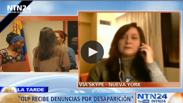 Rocío San Miguel critica en NTN24 las “responsabilidades de los mandos superiores de la Fuerza Armada” en las OLP