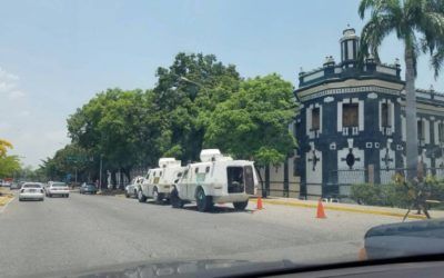 GNB acordonó Escuela Básica de la FAN en Maracay #26A