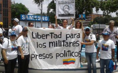 Esposas de militares presos lamentan que miembros de la Fanb no fueran indultados