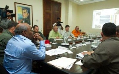 Estado Mayor diseñará mapa de riesgo para prevenir impacto de lluvias y mecanismos de atención de contingencias con la FANB