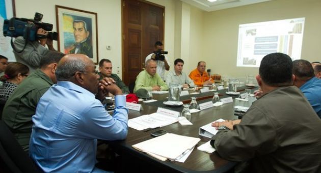 Estado Mayor diseñará mapa de riesgo para prevenir impacto de lluvias y mecanismos de atención de contingencias con la FANB