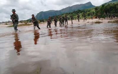 FANB desmanteló 28 estructuras de minería ilegal en el Parque Yapacana de Amazonas