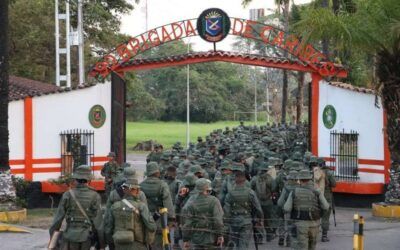 Tropas de la FAN llegaron en caravana a la frontera de Apure con Arauca