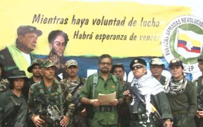 Colombia: ex líderes de las FARC relanzan la lucha armada