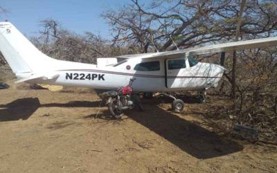 Honduras incautó avioneta procedente de Venezuela cargada con cocaína