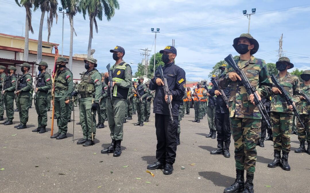 Cambio de comandantes de unidades tácticas de la GNB, adscritas al Comando de Zona N 42 del Estado Aragua
