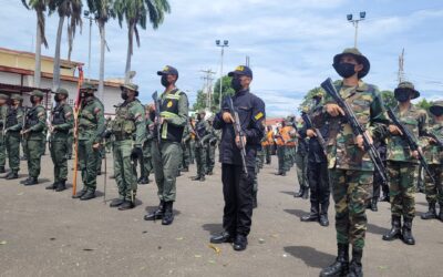 Cambio de comandantes de unidades tácticas de la GNB, adscritas al Comando de Zona N 42 del Estado Aragua