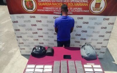 GNB incautó en Apure 1.290 ampollas de Fentanilo