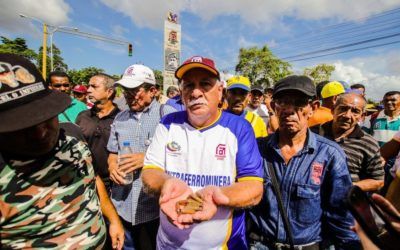 Ejército intenta dispersar a balazos protesta de trabajadores de Ferrominera