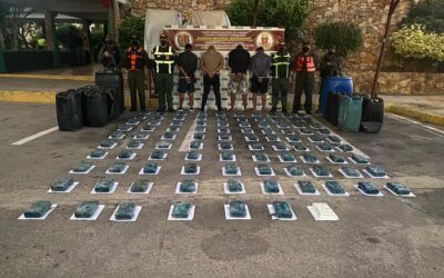 Efectivos militares incautan más de 100 kilos de cocaína en el estado Sucre