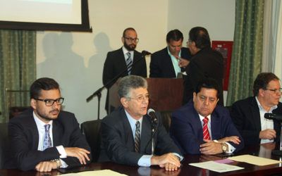 Ramos Allup: «La consagración del fuero militar y la pérdida del control civil sobre las fuerzas armadas es alarmante»