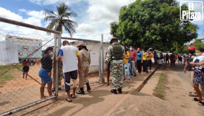 Puntos rojos cerca de centros de votación marcaron jornada electoral en Guayana