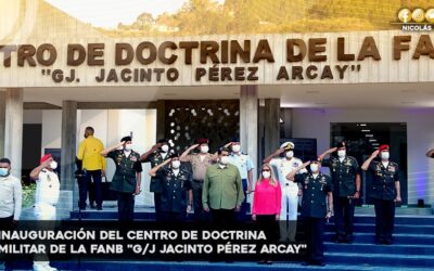 Centro de Doctrina Militar “G/J Jacinto Pérez Arcay” cumple su primer aniversario