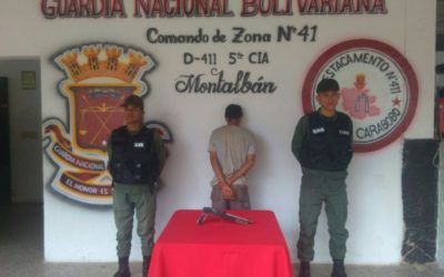 GNB detuvo a 5 sujetos por presunto robo en autopista Valencia-Puerto Cabello