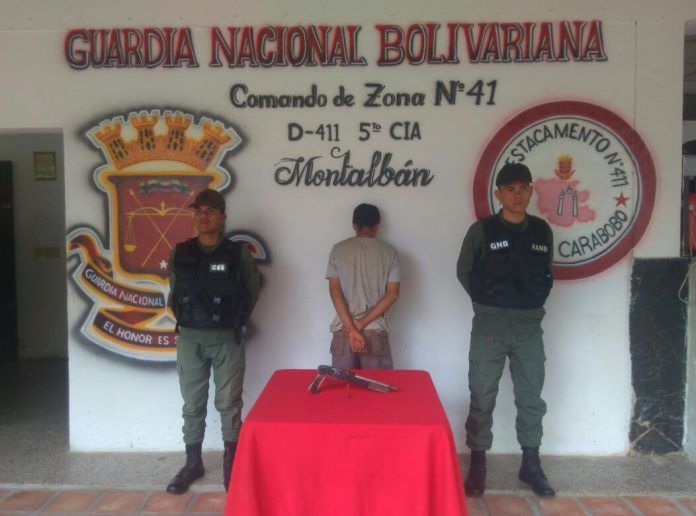 GNB detuvo a 5 sujetos por presunto robo en autopista Valencia-Puerto Cabello