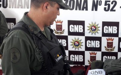 GNB incautó armas de fuego en zona noroeste de Anzoátegui