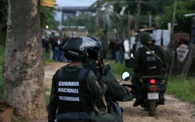 Un muerto y seis detenidos dejó procedimiento de la GNB en Bolívar