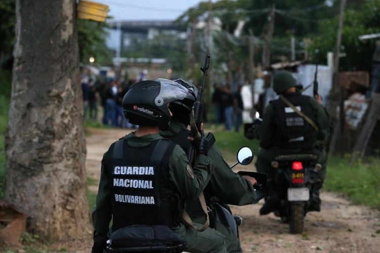 Un muerto y seis detenidos dejó procedimiento de la GNB en Bolívar