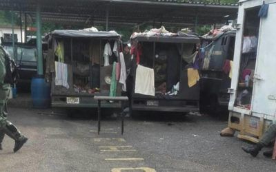 GNB habilita oficinas en comandos y camiones para detenidos