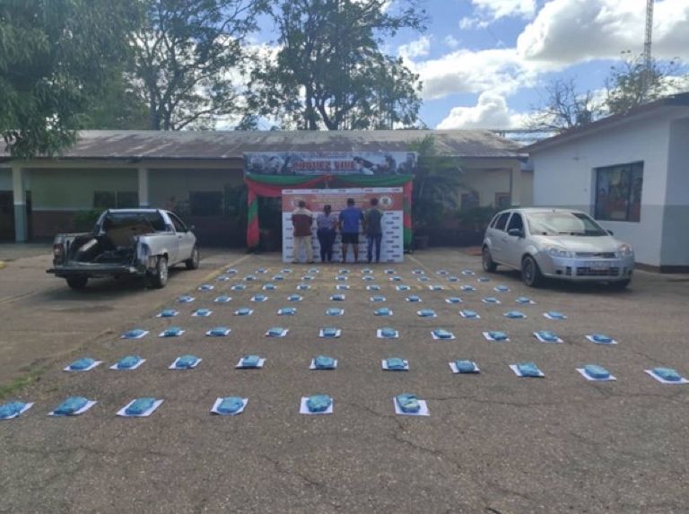 GNB incautó 76 panelas de marihuana en Guárico