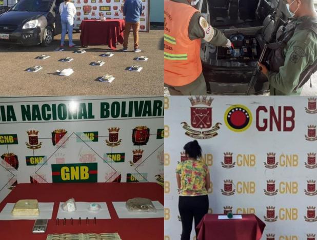 GNB incautó más de 12 kgs de cocaína en Guárico