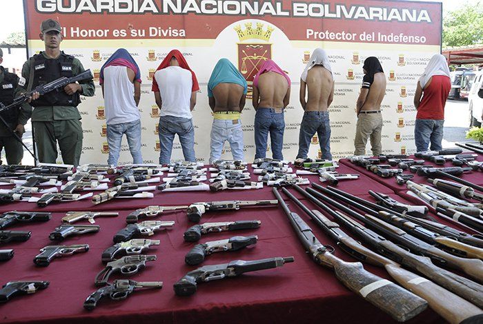 Lara: 110 armas han sido sacadas de las calles por la GNB