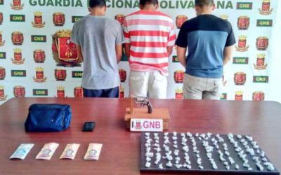 GNB desarticuló banda dedicada al microtráfico de drogas
