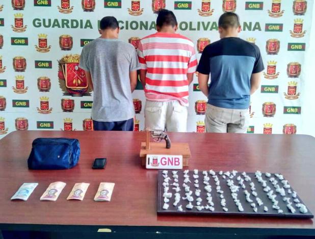 GNB desarticuló banda dedicada al microtráfico de drogas