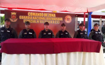 382 personas fueron detenidas por la GNB en Anzoátegui