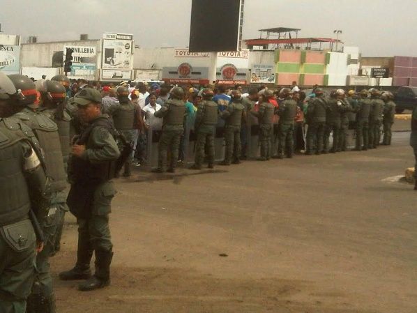 GNB impidió que protesta por apagones llegara a Corpoelec de Maracaibo
