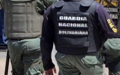 Guardia Nacional resultó lesionado al caerse de una garita en La Pica