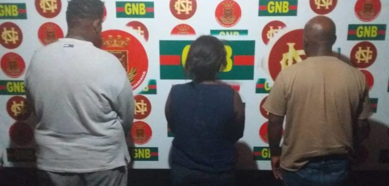 GNB aprehendió a cinco presuntos distribuidores de drogas