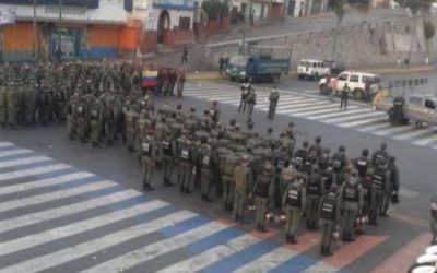FANB y «jefes de comunidad» refuerzan cuarentena en Región Capital
