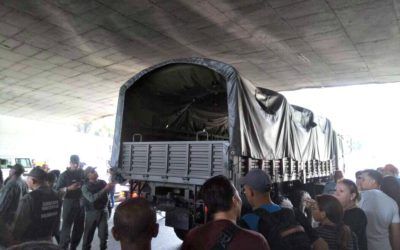 En Vargas los camiones de la GNB tampoco funcionan como transporte público