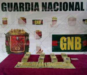 Más de 300 millones de bolívares retuvo la GNB en el eje fronterizo del Táchira