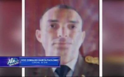 Coronel García Palomo desmiente participación en los sucesos de la Avenida Bolívar