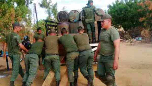 Guardia Nacional incauta más de 50 mil litros de gasoil en la frontera