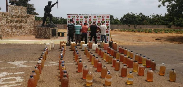 FANB incautó más de 32 mil litros de combustible en la frontera zuliana