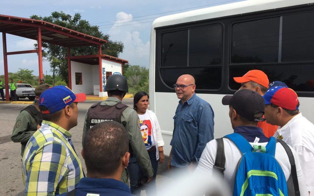 GNB intentó impedir gira de Capriles y Juan Pablo Guanipa por Cabimas