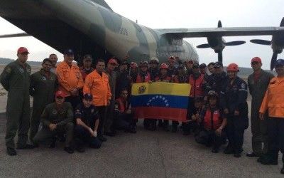 Venezuela envió segundo grupo de ayuda humanitaria a Ecuador en el que participa la FANB