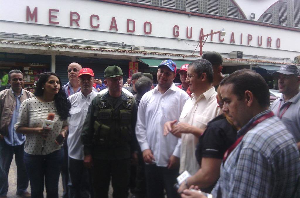 Designado general Ángel González como autoridad única del Mercado Municipal Guaicaipuro de Caracas